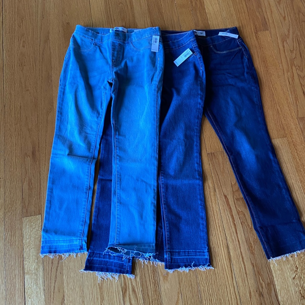 NWT Old Navy Girls Skinny Crop Jeans Size XL (14)